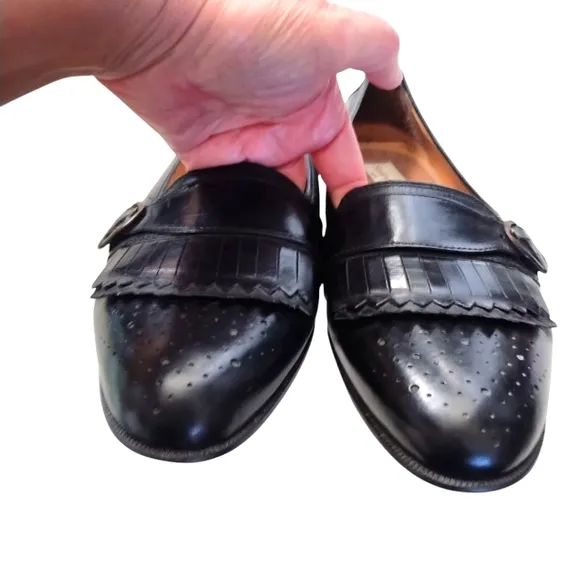 Stanley Blacker  Men's Leather Loafers
