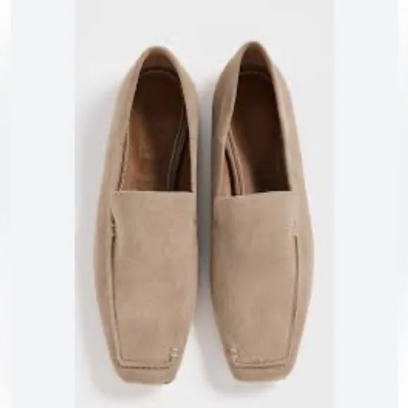 STAUD women Becks Square Toe Loafers - Dune$395 size 7.5 gently used