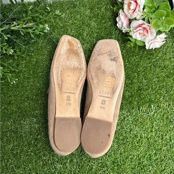 STAUD women Becks Square Toe Loafers - Dune$395 size 7.5 gently used