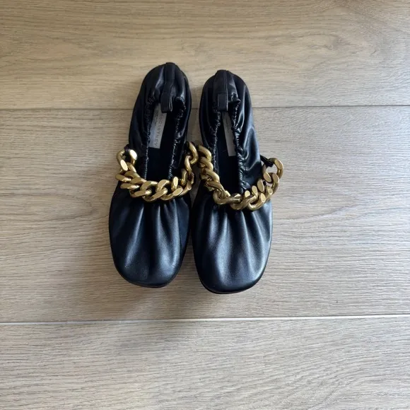 Stella McCartneyWomen's Falabella Chain Strap Flats