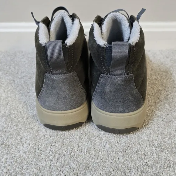 Stio Colter Mid Men's Boots, Size 9 Gray Weather-Resistant Oiled Suede