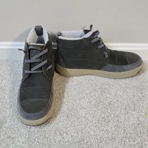 Stio Colter Mid Men's Boots, Size 9 Gray Weather-Resistant Oiled Suede