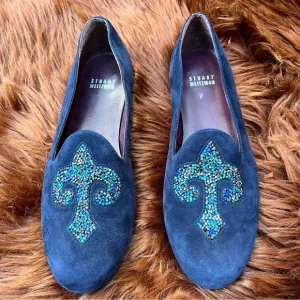 Stuart Weitzman Fleur De Lis Loafers