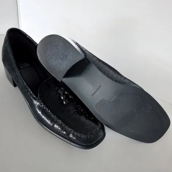 Stuart Weitzman McCool Saville Nappa Loafers Size 9AA