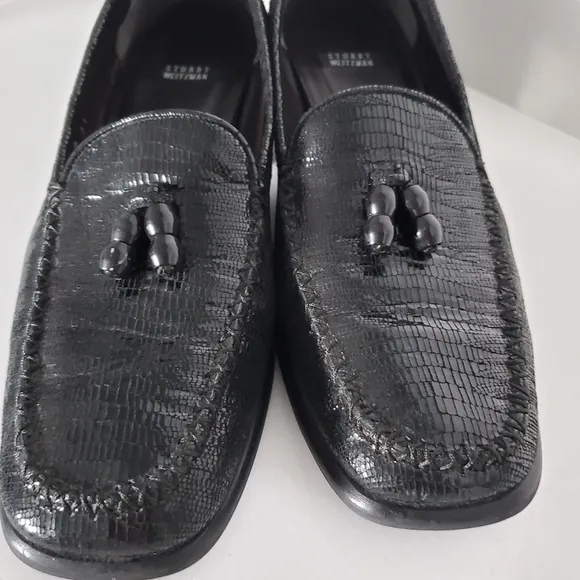 Stuart Weitzman McCool Saville Nappa Loafers Size 9AA
