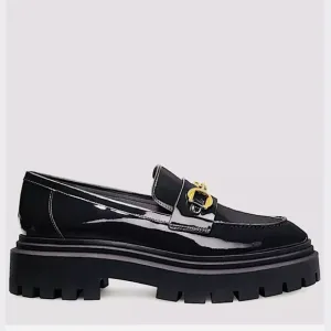 Stuart Weitzman Owen Platform Bit Loafers Lug Sole
