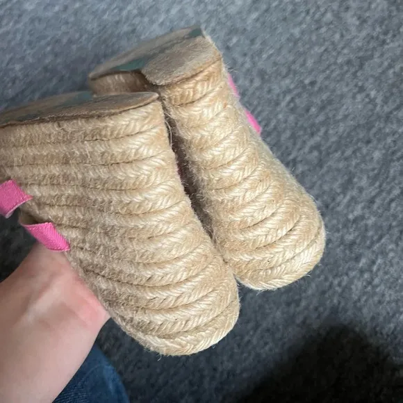 Stubbs and Wootton Pink Espadrilles