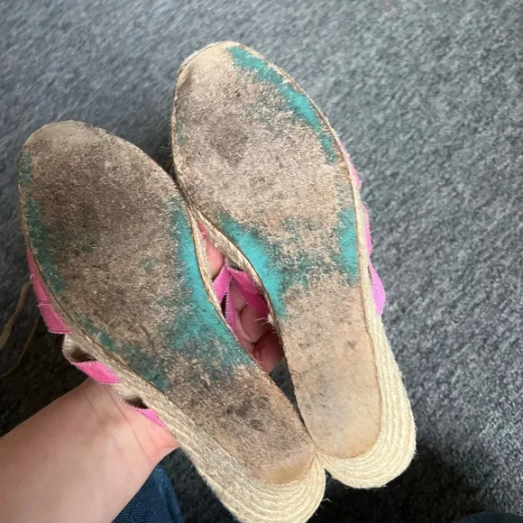Stubbs and Wootton Pink Espadrilles