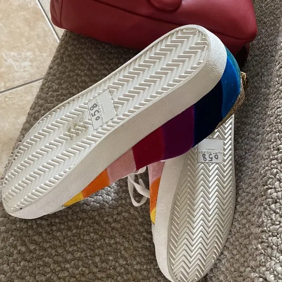 Summer statement in a bright snazzy sneakers by Kurt Geiger!