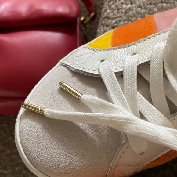 Summer statement in a bright snazzy sneakers by Kurt Geiger!
