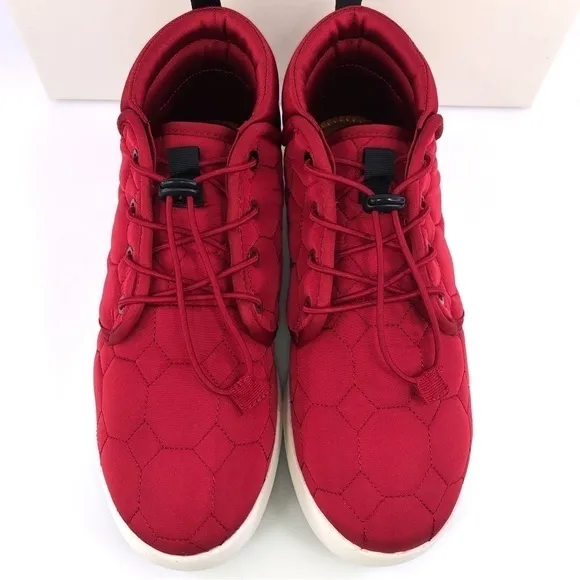 Sun Stone Fin Quilted Lace-Up Puffer Mens Boots, Size 7M