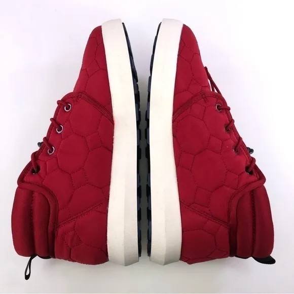 Sun Stone Fin Quilted Lace-Up Puffer Mens Boots, Size 7M