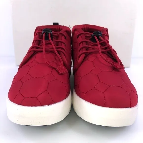 Sun Stone Fin Quilted Lace-Up Puffer Mens Boots, Size 7M