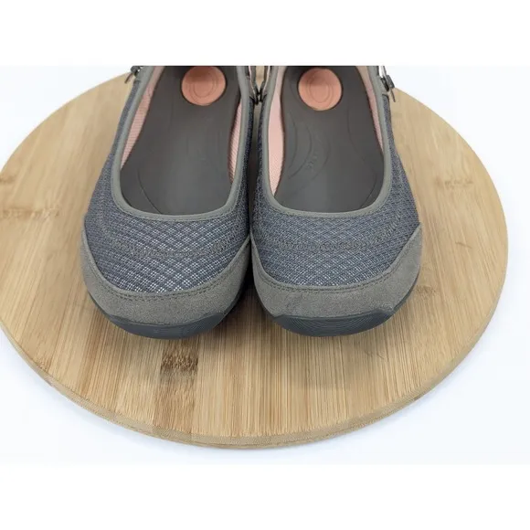 Teva Flats Slip On Size 9.5 Brown Mary Jane Shoes Niyama Ballet