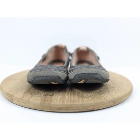 Teva Flats Slip On Size 9.5 Brown Mary Jane Shoes Niyama Ballet