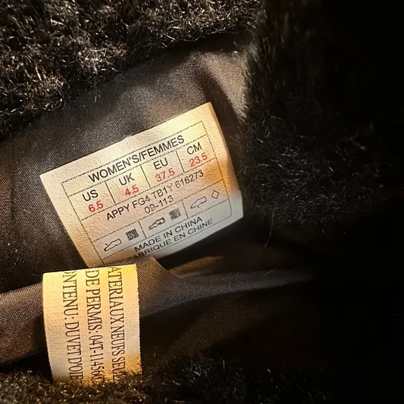 The North Face‎ Boots, black winter Fur Lined Weatherproof Women 6.5 Ortholite