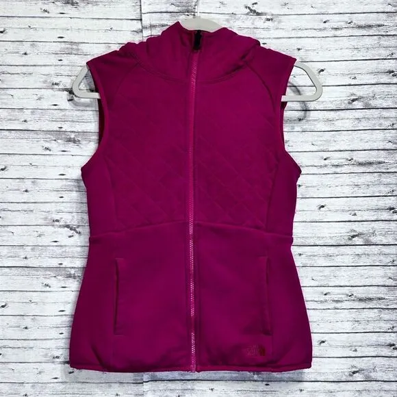 The North Face Reversible Caroluna Quilted Hooded Vest
