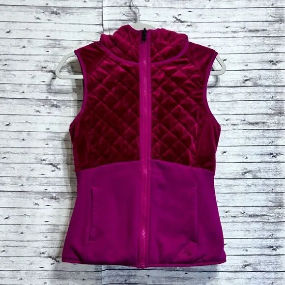 The North Face Reversible Caroluna Quilted Hooded Vest