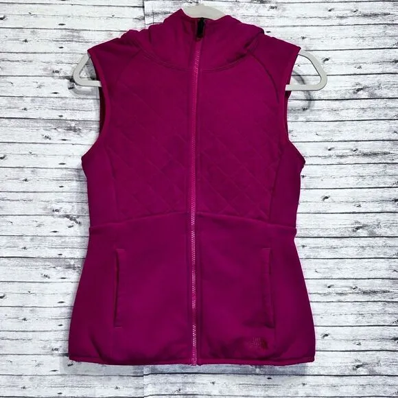 The North Face Reversible Caroluna Quilted Hooded Vest