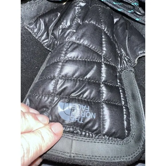 THE NORTH FACE Thermoball Womens Utility Tall Black Quilted Boots Sz 9US