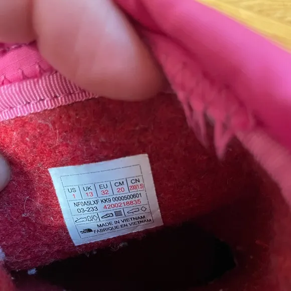 The Northface kids Waterproof Winter Boots