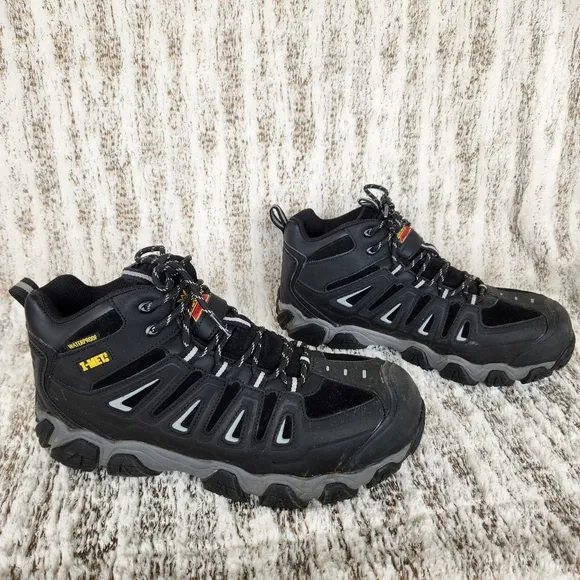 Thorogood &quot;Crosstrex I-Met²&quot; Composite Toe Work Boots Black | Men's Size 10 Wide