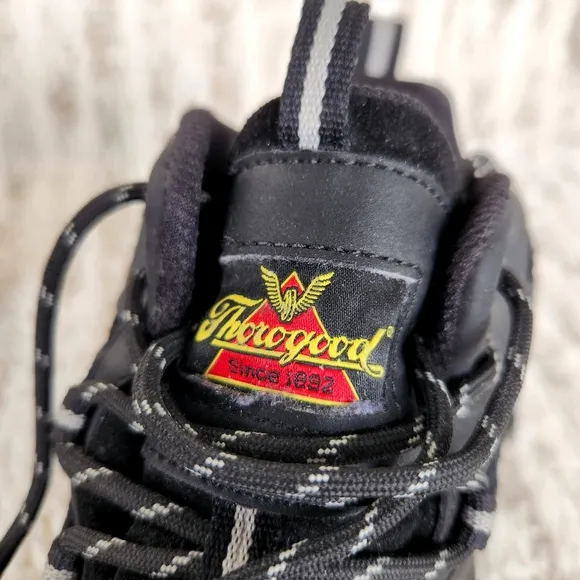 Thorogood &quot;Crosstrex I-Met²&quot; Composite Toe Work Boots Black | Men's Size 10 Wide
