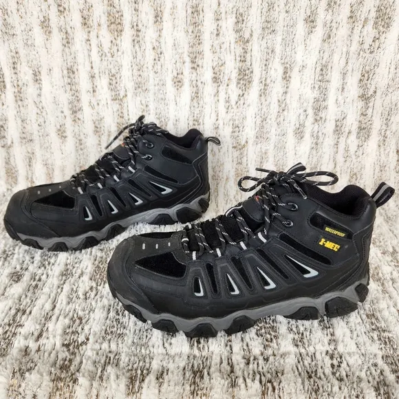 Thorogood &quot;Crosstrex I-Met²&quot; Composite Toe Work Boots Black | Men's Size 10 Wide