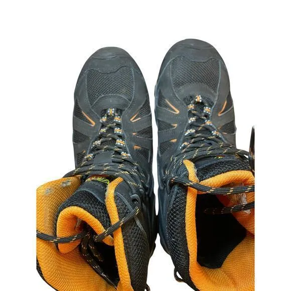 Thorogood Men's Crosstrex Series Waterproof 6&quot; Black Safety Toe Hiker US Size 10