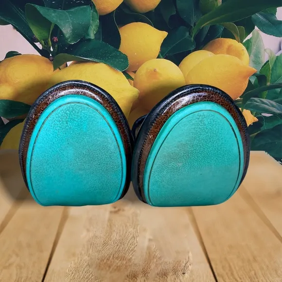 🖤Tieks in BLACK size 7 women's travel flats all-leather rubber soles teal