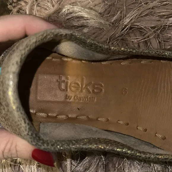 Tieks Shoes ballet Flats either Golden Glitz or Starstruck