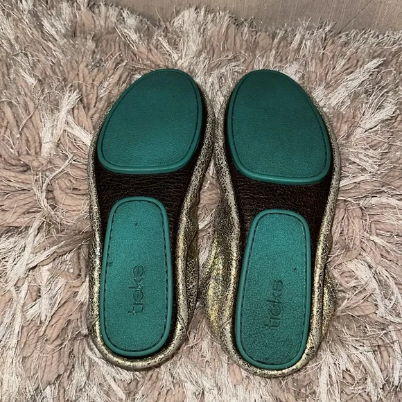 Tieks Shoes ballet Flats either Golden Glitz or Starstruck