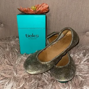 Tieks Shoes ballet Flats either Golden Glitz or Starstruck
