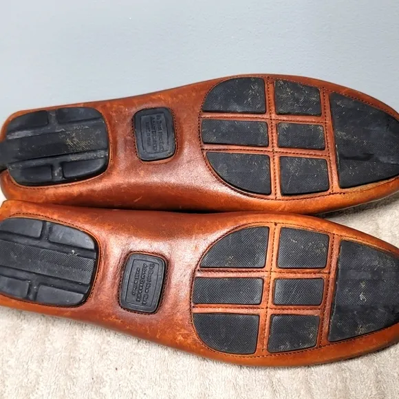 To Boot New York Mens Nordstrom Del Amo Loafers Cognac Sz10.5 Style 199M