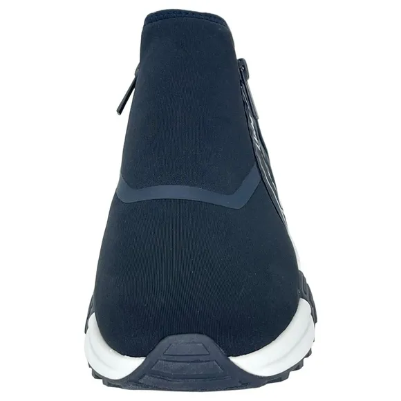 Tommy Hilfiger Morney Navy Stretch Womens Fashion Sneakers Size 10M