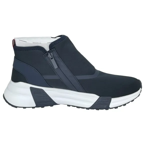 Tommy Hilfiger Morney Navy Stretch Womens Fashion Sneakers Size 10M
