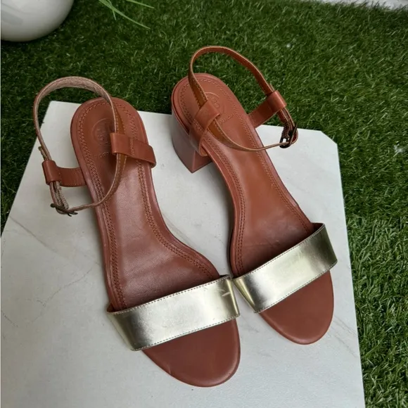 TORY BURCH Block Heel sandals women’s size 6.5