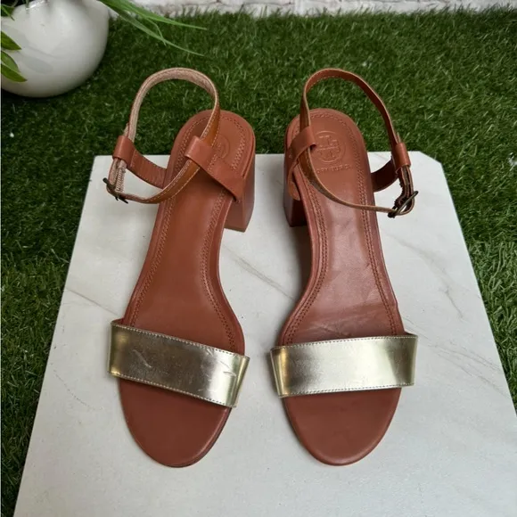 TORY BURCH Block Heel sandals women’s size 6.5