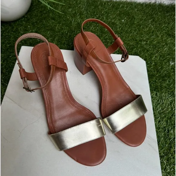 TORY BURCH Block Heel sandals women’s size 6.5