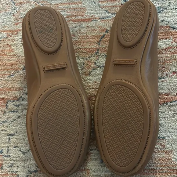 Tory Burch Brown Ballet Flats