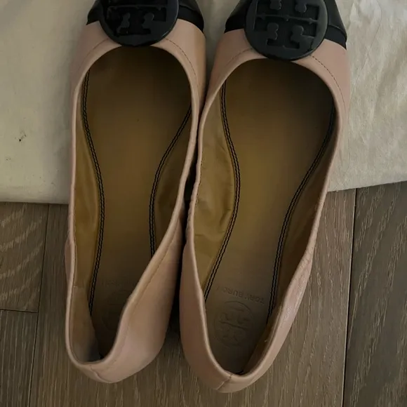 Tory Burch Cap Toe Minnie Travel Flats
