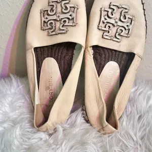 Tory Burch Cream Loafers for Women