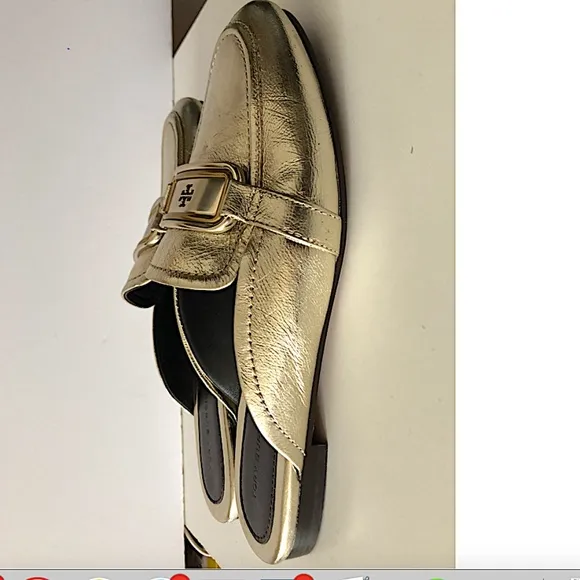 Tory Burch Georgia 10mm backless loafers