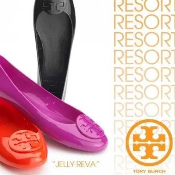Tory Burch Jelly Reva Ballet Flats w/Box