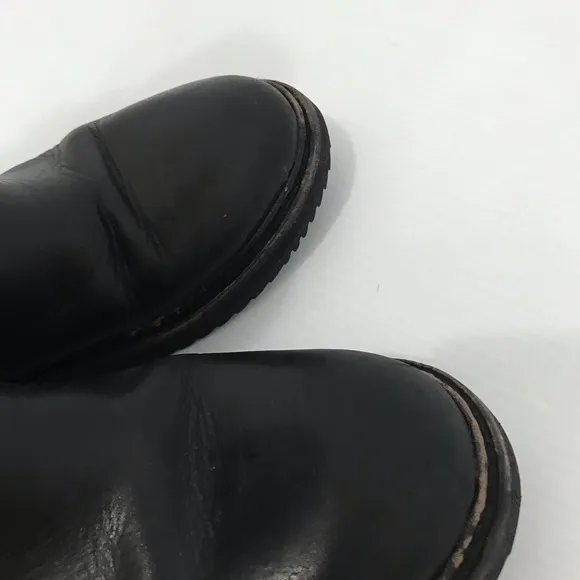 Tory Burch Joey Fur Trim Quilted Winter Boots Size 8
