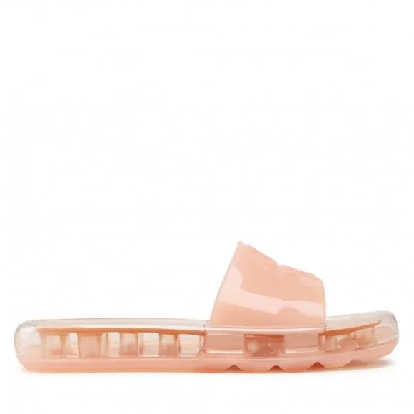 Tory Burch Logo-Embossed Bubble Jelly Slides
