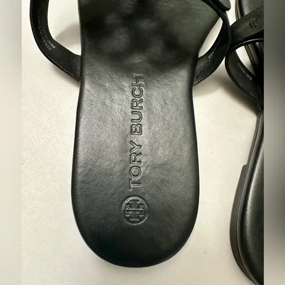 Tory Burch ‘MILLER’ Slides Soft Sandal in Perfect Black