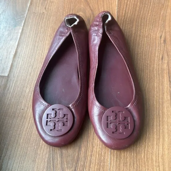 Tory Burch Minnie travel ballet flats size 7.5