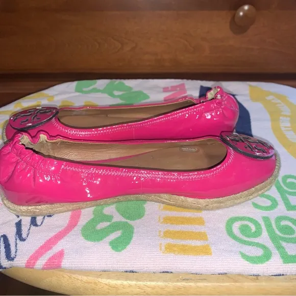 Tory Burch Reva Espadrille Ballet Flats New without Box