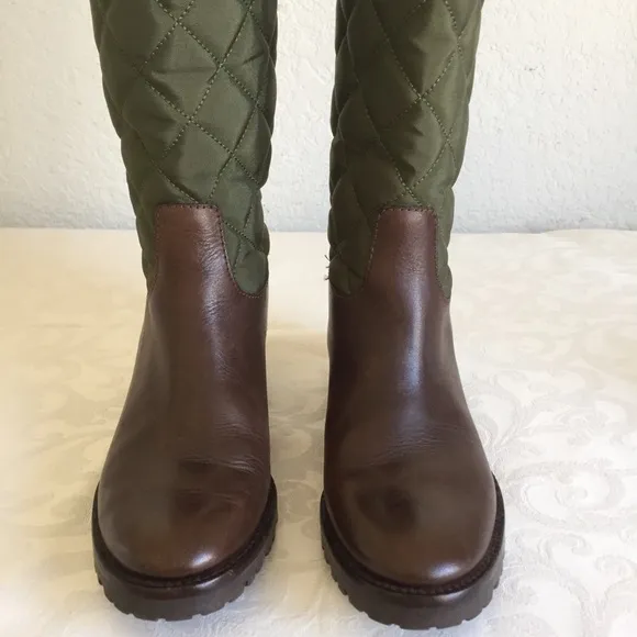Tory Burch Rowan Quilted Boots